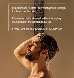 Jack Black All-Over Wash For Face, Hair & Body