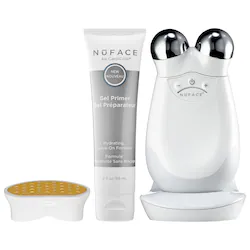 NuFACE Trinity Facial Toning Device + Wrinkle Reducer Attachment Bundle