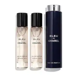 CHANEL BLEU DE CHANEL Eau de Parfum Twist and Spray Refill Set
