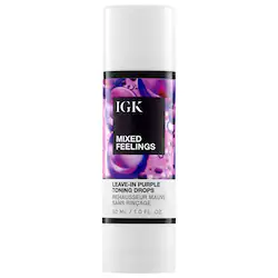 IGK Mixed Feelings Purple Leave-In Blonde Toning Drops