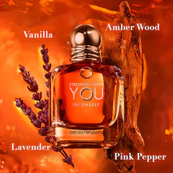 Armani Beauty Stronger With You Intensely with Pink Pepper & Vanilla