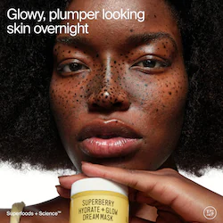 Youth To The People Mini Superberry Hydrate + Glow Dream Night Cream Mask with Vitamin C