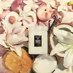 VOLUSPA Mini Tahitian Coconut Vanilla Glass Candle