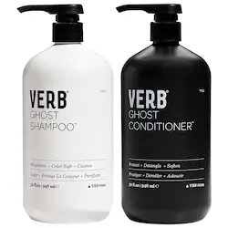 Verb Ghost Weightless Shampoo and Conditioner Jumbo Set for Fine Hair