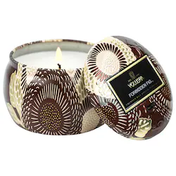VOLUSPA Mini Forbidden Fig Decorative Tin Candle