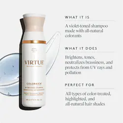 Virtue ColorKick&reg; De-Brassing Shampoo