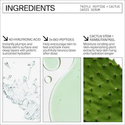 Youth To The People Triple Peptide Hydrating + Firming Oasis Serum with Hyaluronic Acid