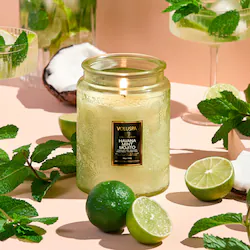 VOLUSPA Havana Mint Mojito Glass Jar Candle