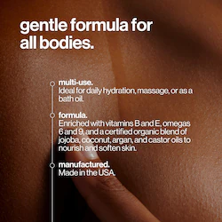 maude Oil - 100% organic, cold-pressed body and bath oil
