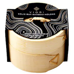 Viori Hair Shampoo & Conditioner Bamboo Bar Holder