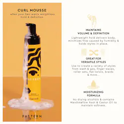 PATTERN by Tracee Ellis Ross Curl Mousse for Curls & Coils