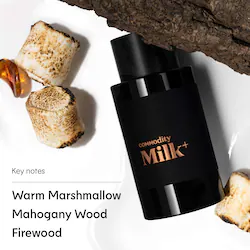 Commodity Milk+ Bold Eau de Parfum with Marshmallow & Firewood