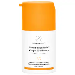 Drunk Elephant | Se Bouncy Brightfacial Brightening Mask with 10% Azelaic Acid + 1% Salicylic Acid