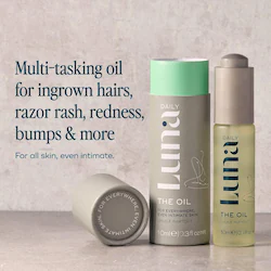 Luna Da The Mini Everywhere Oil - For Ingrowns, Redness + Bumps - With Rosehip Oil, Vitamins C & E