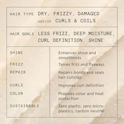 superzero Instant Shine & Anti Frizz Hair Serum Treatment Bar