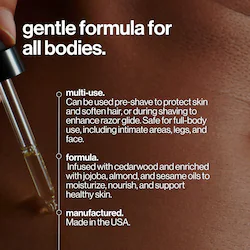 maude Shave - moisturizing shave oil