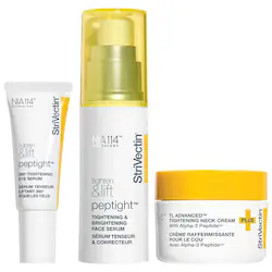 StriVectin Tighten & Light Power Starters Trio Kit for Face, Eye and Neck
