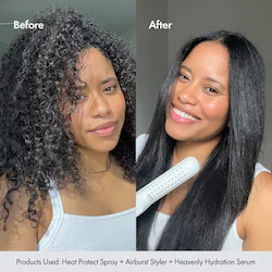 BondiBoost Airburst Styler 2-in-1 Curling Iron & Flat Iron