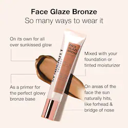 INNBEAUTY PROJECT Bronze Face Glaze Gel Cream with Squalane, Ceramides & Hyaluronic Acid