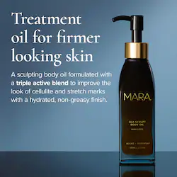 MARA Sea Sculpt Body Oil for Firmness & Cellulite with Algae + Moringa