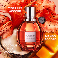 Viktor&Rolf Flowerbomb Tiger Lily Eau de Parfum Travel Spray with Coconut Milk & Mango