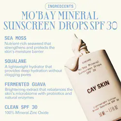 CAY SKIN Mo'Bay Mineral Sunscreen Drops SPF 30