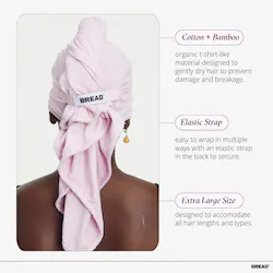 BREAD BEAUTY SUPPLY Hair-Towel: Made From Protective T-Shirt Cotton