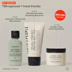 Youth To The People The Youth System™: Body Care Trial + Travel Kit