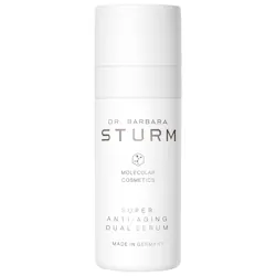 Dr. Barbara Sturm Super Anti-Aging Dual Serum — Multi-Phase Hyaluronic Acid & Ceramide-Peptide Serum to Reduce Fine Li