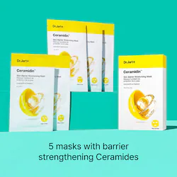 Dr. Jart+ Ceramidin™ Skin Barrier Moisturizing Face Mask 5-Pack Value Set