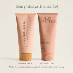 Lux Unfiltered Summer Skin Hydrating Gradual Self Tanning Cream in Rosewood
