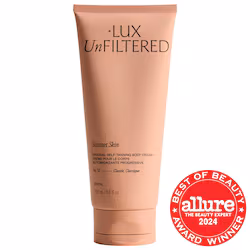 Lux Unfiltered Summer Skin Hydrating Gradual Self-Tanning Body Cream in Santal