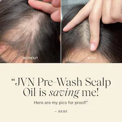 JVN Complete Pre-Wash Scalp & Hair Strengthening Treatment Oil