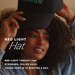 HigherDOSE Red Light Hat for Hair Thinning