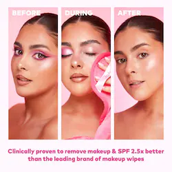 The Original MakeUp Eraser Mini MakeUp Eraser® PRO Pink Reusable Makeup Remover