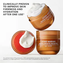 JOSIE MARAN Whipped Argan Oil Firming + Hydrating Face Butter Moisturizer