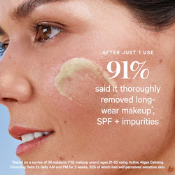 KORA Organics Active Algae Calming Cleansing Balm for Makeup and SPF Removal
