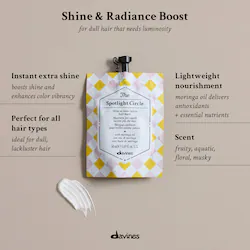 Davines The Spotlight Circle Hair Mask for Shiny Hair