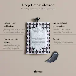 Davines The Purity Circle Hair Mask for Scalp Detox