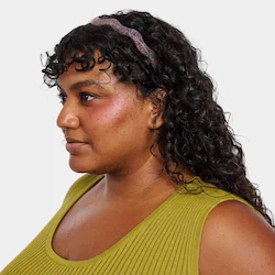 Chunks Wavy Headband in Hazel Sparkle