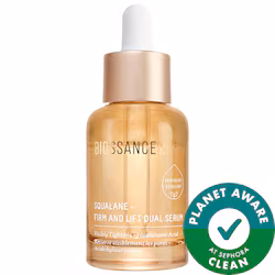 Biossance Firm and Lift Hydrating Dual Serum with Hyaluronic Acid + Squalane
