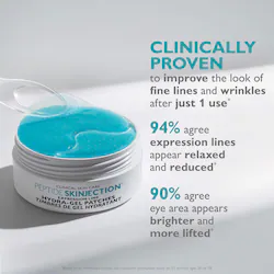 Peter Thomas Roth | Peptide Skinjection™ Hydra-Gel Face and Eye Mask Patches for Expression Lines