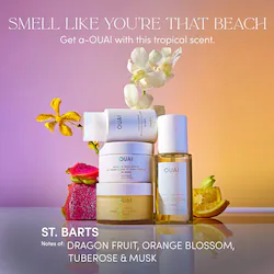 OUAI Mini St. Barts Cleansing Scalp & Body Sugar Scrub