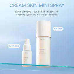 LANEIGE | Seph Mini Cream Skin Milky Toner Mist with Ceramides & Peptides for Nourishing Hydration