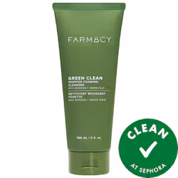 Farmacy Whipped Greens: oil-free foaming cleanser with moringa and papaya