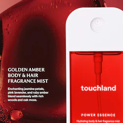Touchland Golden Amber Power Essence Body & Hair Fragrance Mist