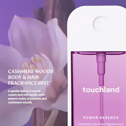 Touchland Cashmere Woods Power Essence Body & Hair Fragrance Mist