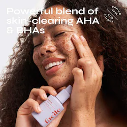 Facile Clear Exfoliating Serum for Blemishes with 10% AHA + BHA Blend