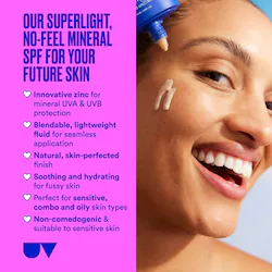 Ultra Violette Future Screen SPF 50 Mineral Fragrance Free Facial Sunscreen Serum