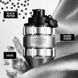 Viktor&Rolf Spicebomb Metallic Musk Eau de Parfum with Pepper & Musk